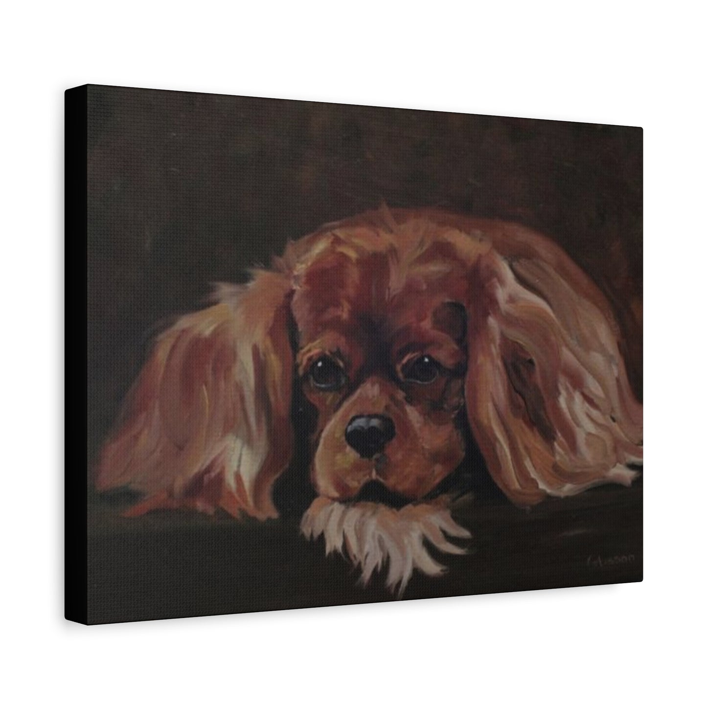 Art Print "THOUGHTFUL REPOSE"