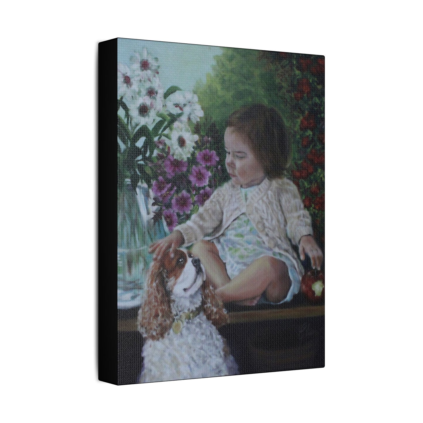 "GARDEN MORNING' Canvas Art Print