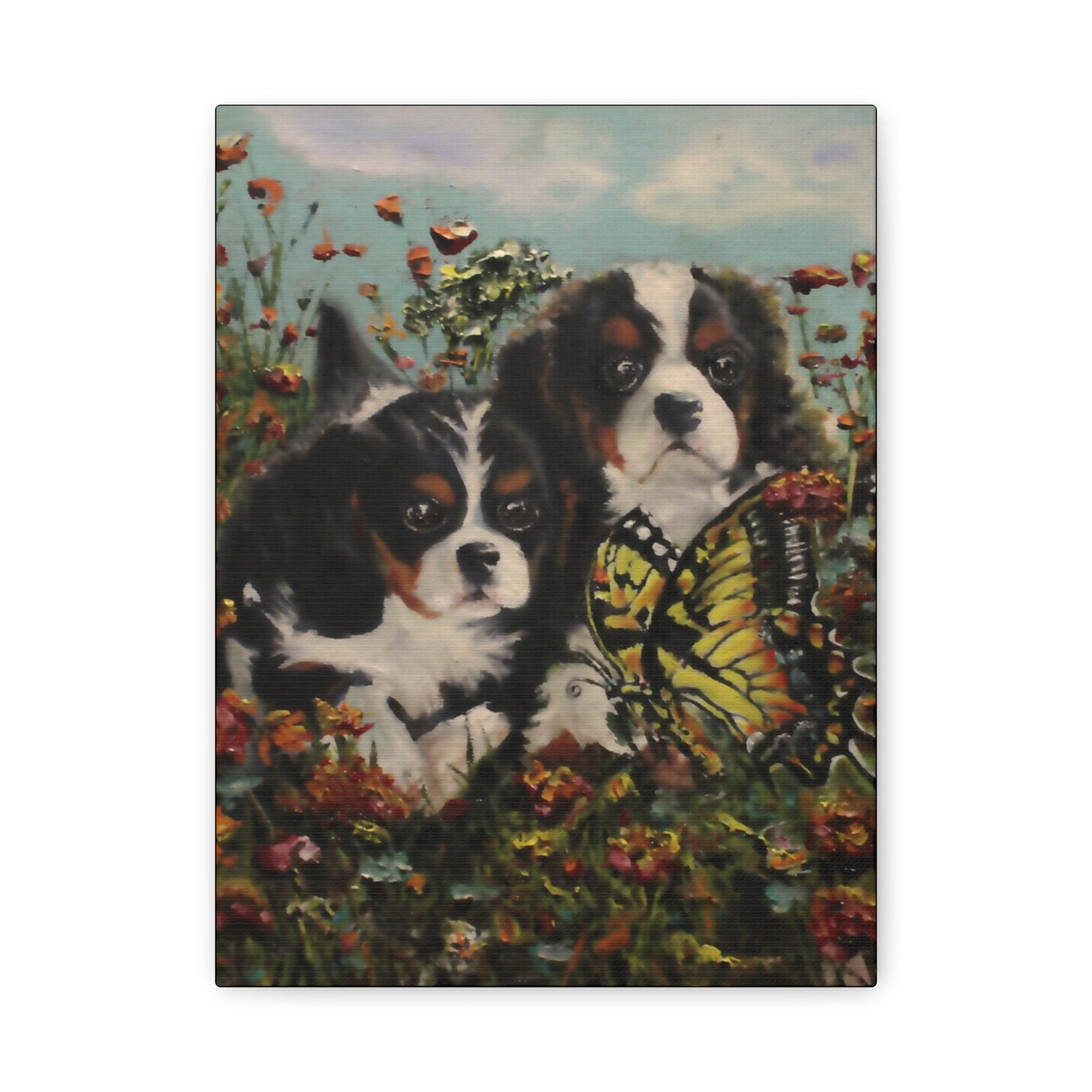 'The Butterfly Effect" Matte Canvas Art Print, Stretched, 1.25" thickness