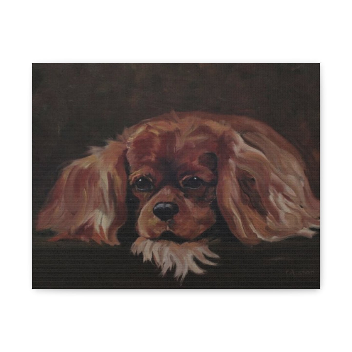 Art Print "THOUGHTFUL REPOSE"