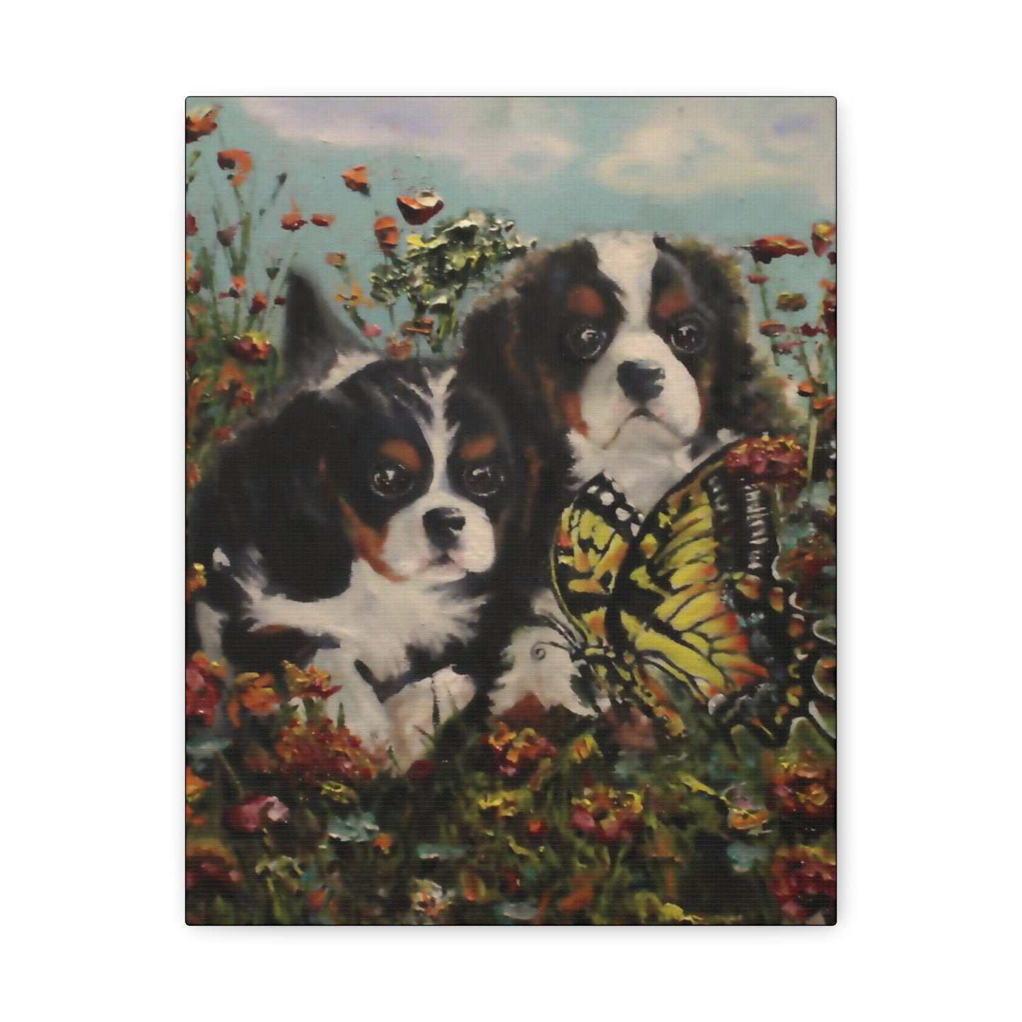 'The Butterfly Effect" Matte Canvas Art Print, Stretched, 1.25" thickness