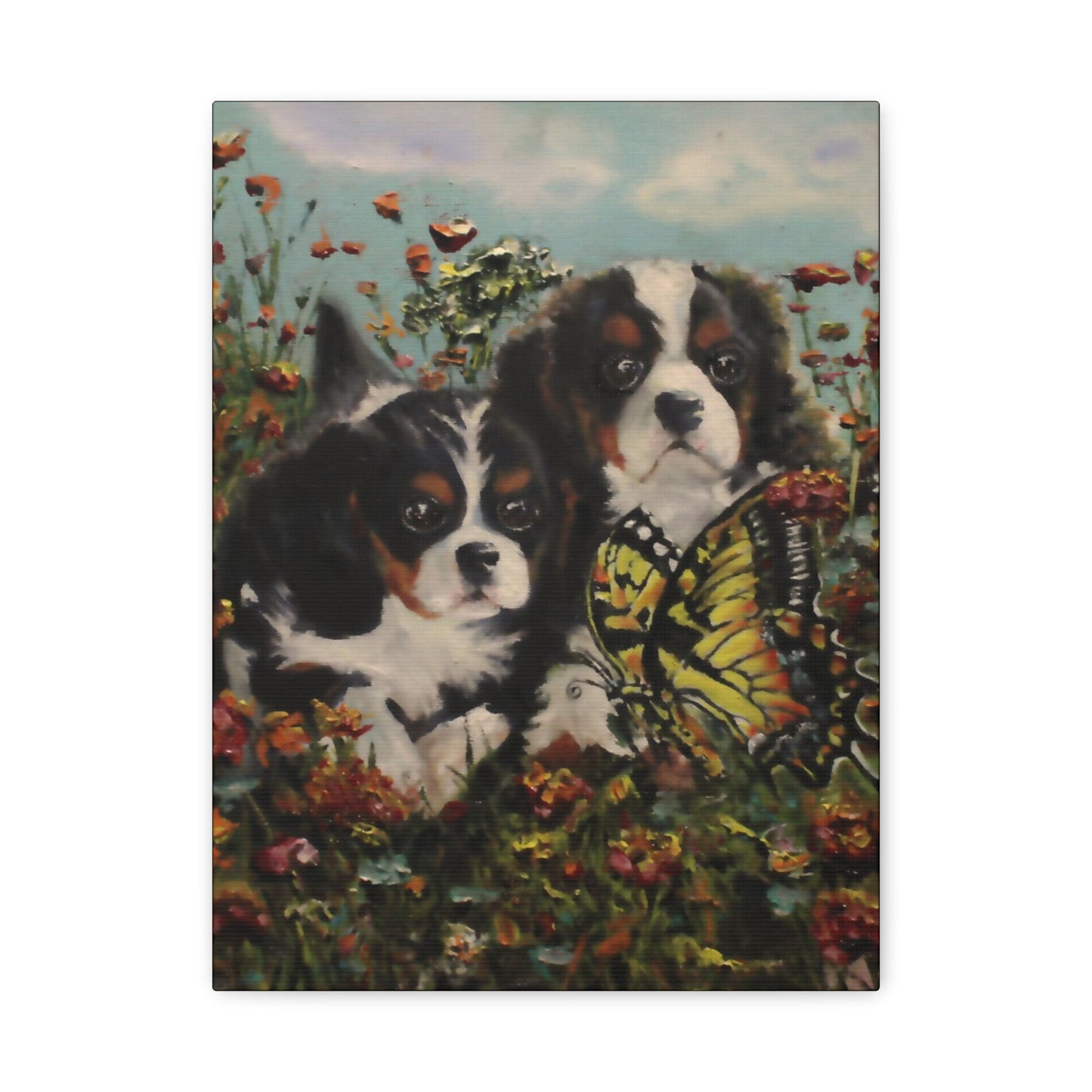 'The Butterfly Effect" Matte Canvas Art Print, Stretched, 1.25" thickness