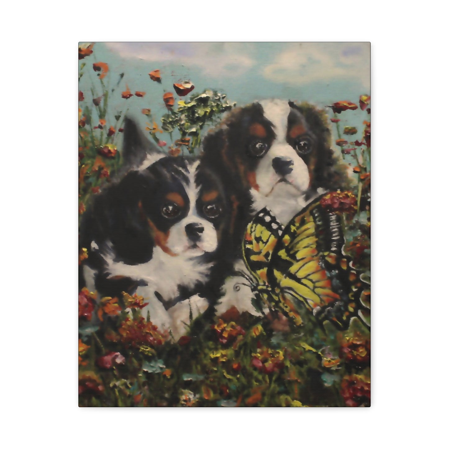 'The Butterfly Effect" Matte Canvas Art Print, Stretched, 1.25" thickness