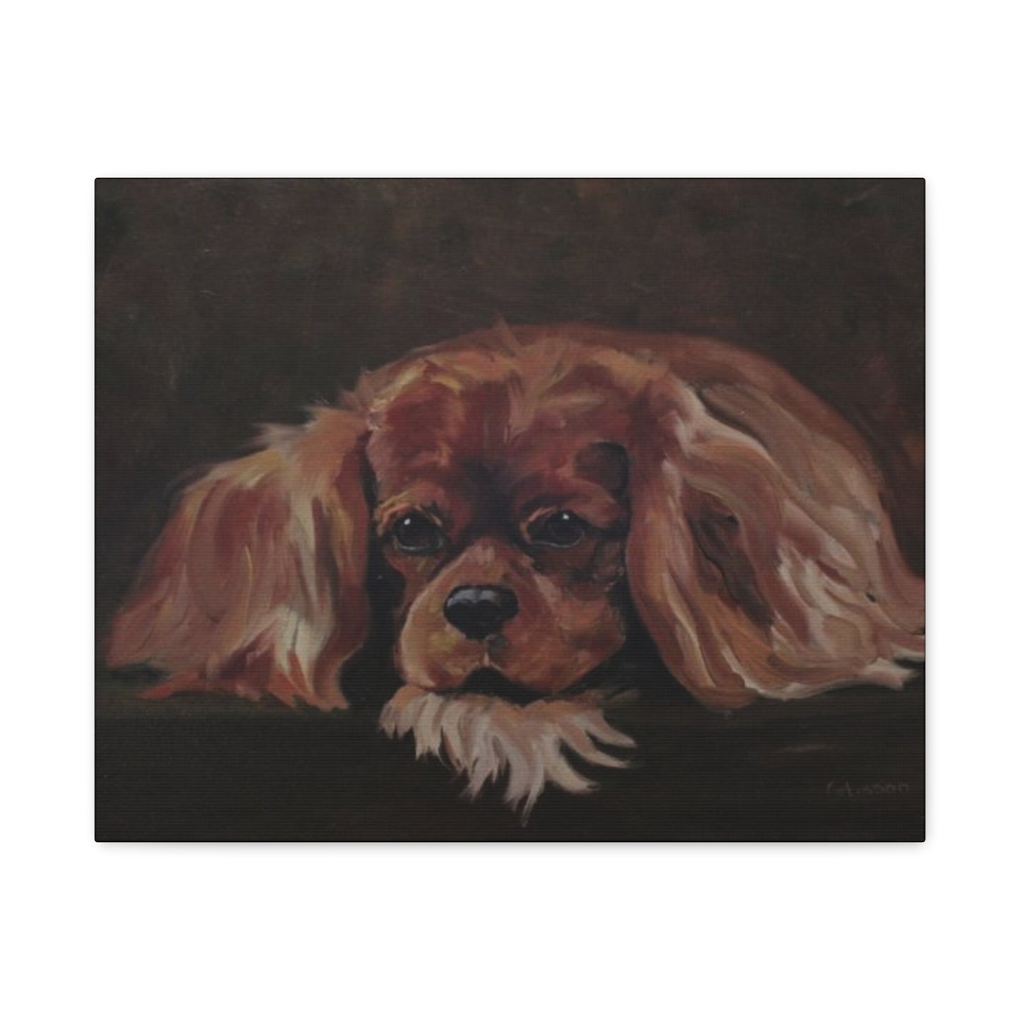 Art Print "THOUGHTFUL REPOSE"