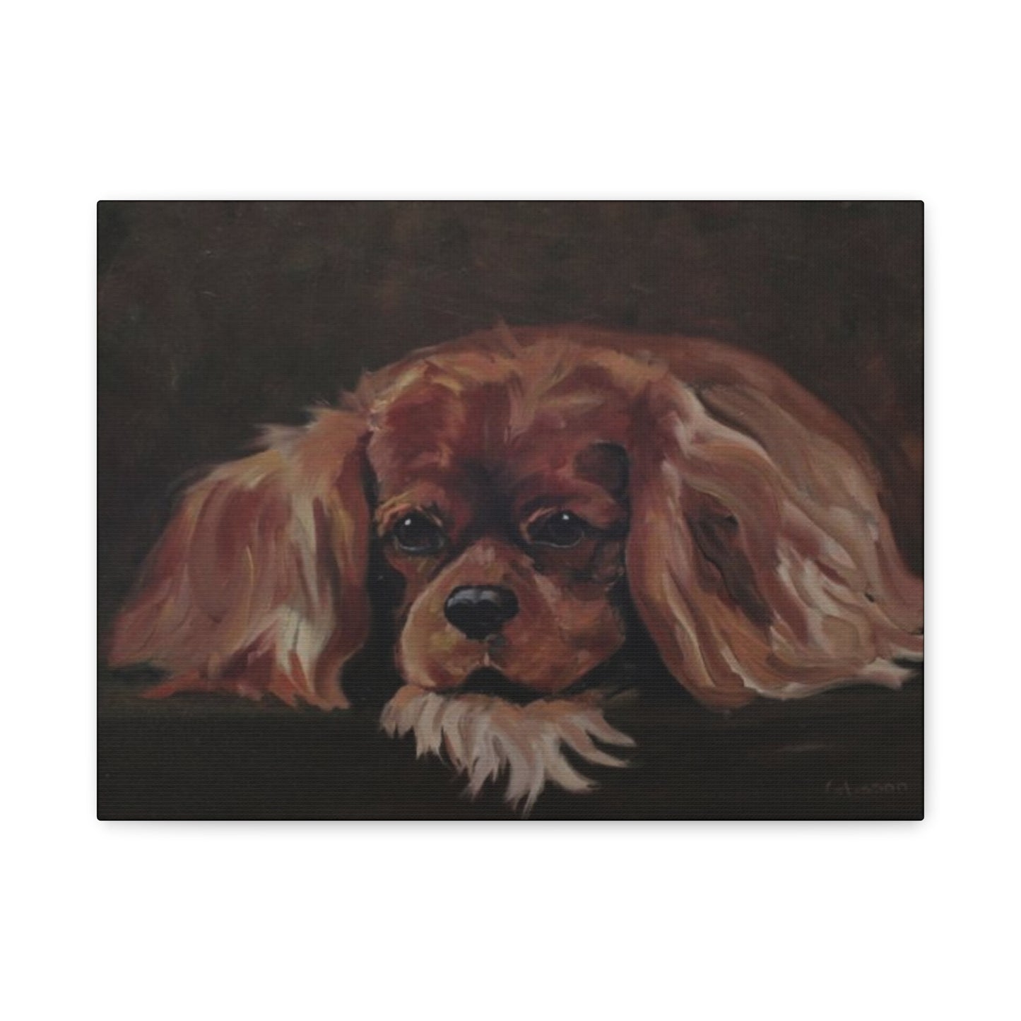 Art Print "THOUGHTFUL REPOSE"