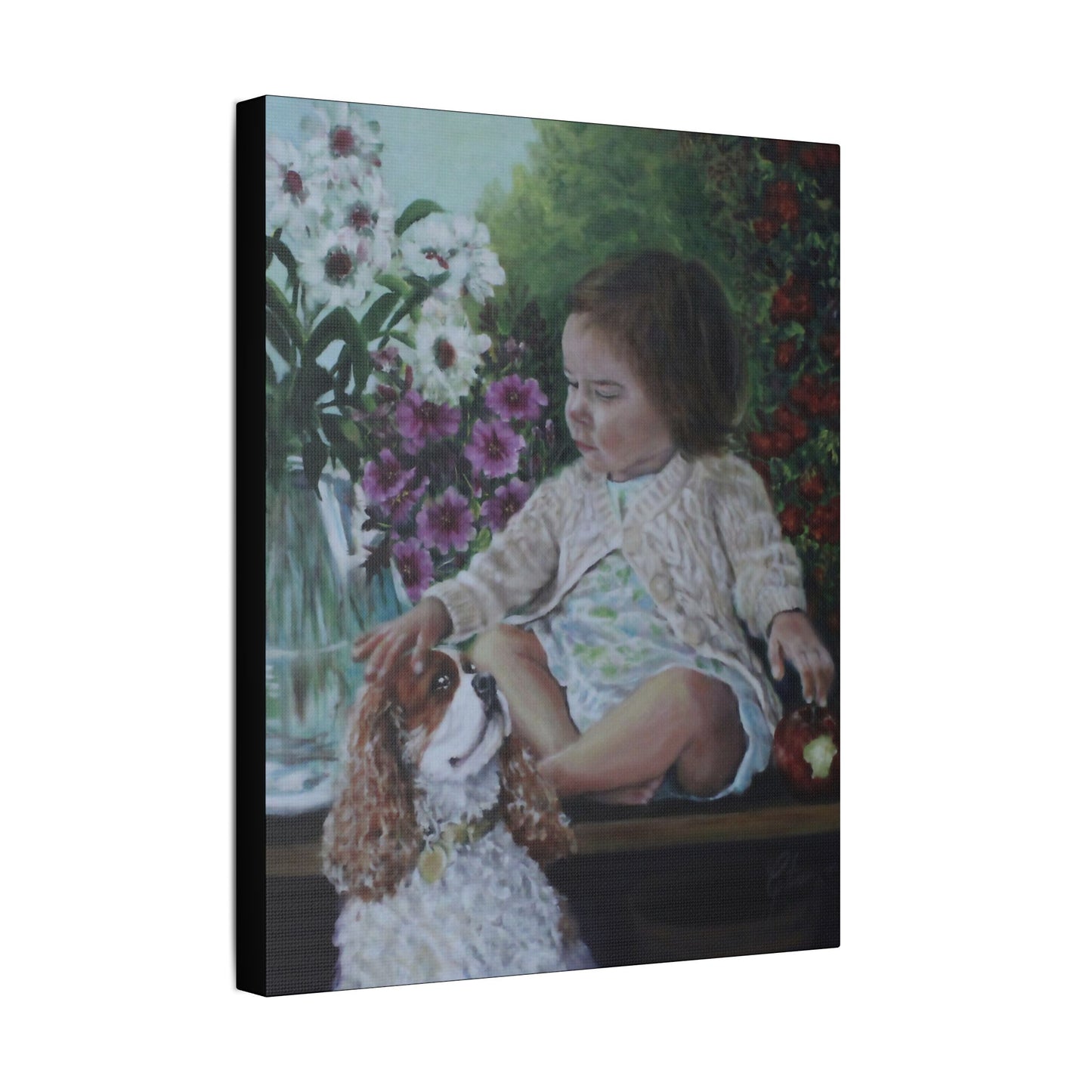 "GARDEN MORNING' Canvas Art Print